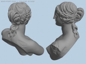 venus bust Modèle 3D