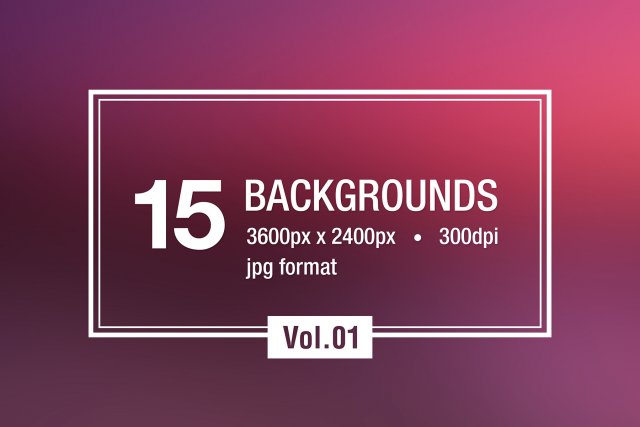 15 blurred backgrounds CG 텍스쳐 .c4d .max .obj .3ds .fbx .stl .blend 