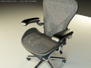 aeron chair 3D Модель