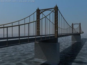 eski k&ouml;pr&uuml; 3D Model