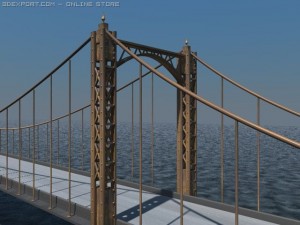 old bridge 3Dモデル