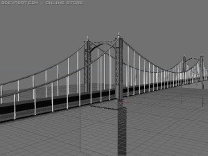 old bridge 3Dモデル