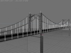old bridge 3D Model