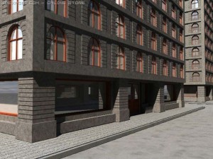 city building 3D 模型