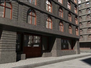 city building 3D 模型