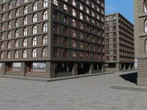 city building 3D Model
