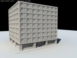 city building 3D Model