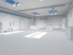 auto service garage 3D Модель