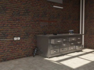 auto service garage 3D Модель