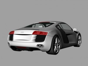 audi r8 3D 模型