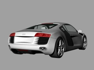 audi r8 3D Model