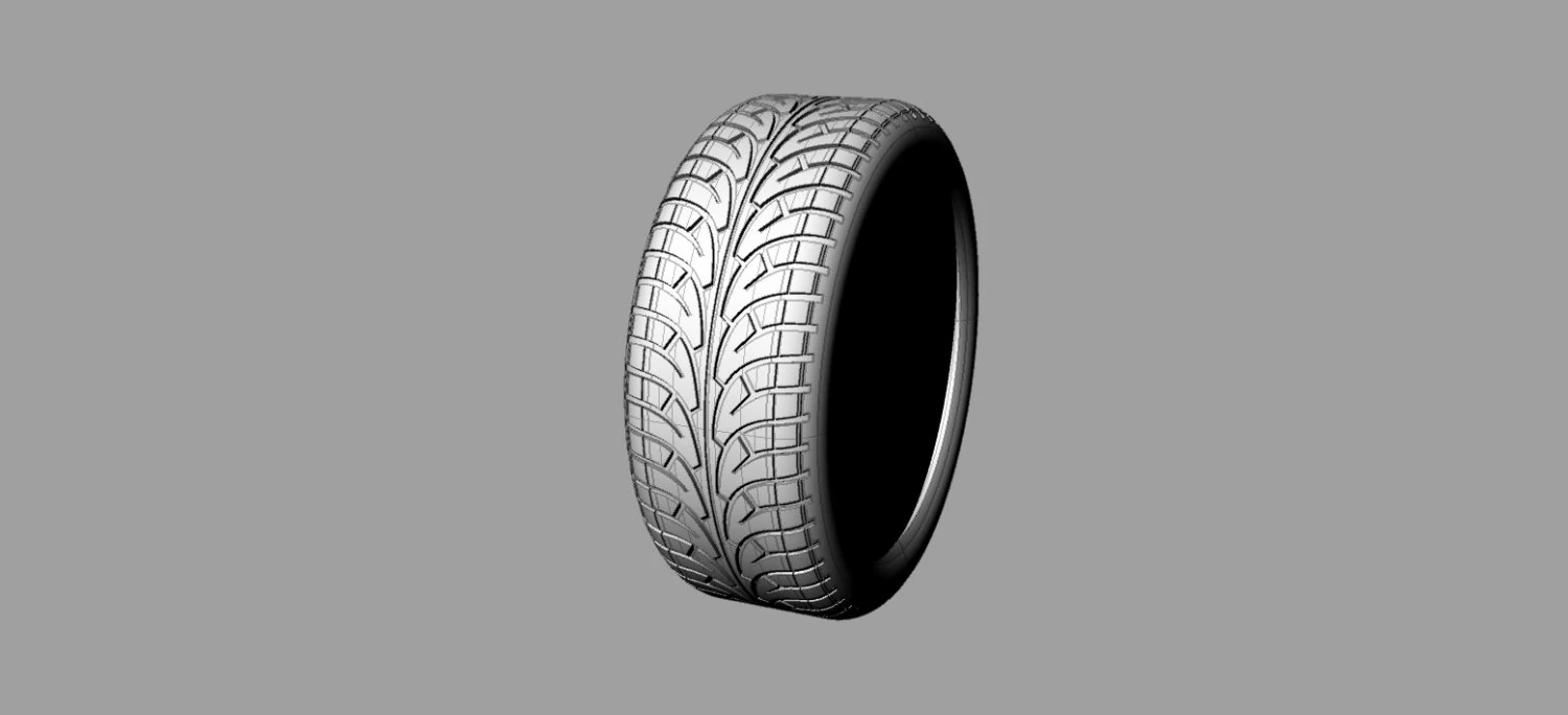 tire 3D Model .c4d .max .obj .3ds .fbx .stl .blend 