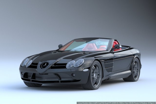 mercedesbenz slr mclaren 3D 모델 .c4d .max .obj .3ds .fbx .stl .blend 