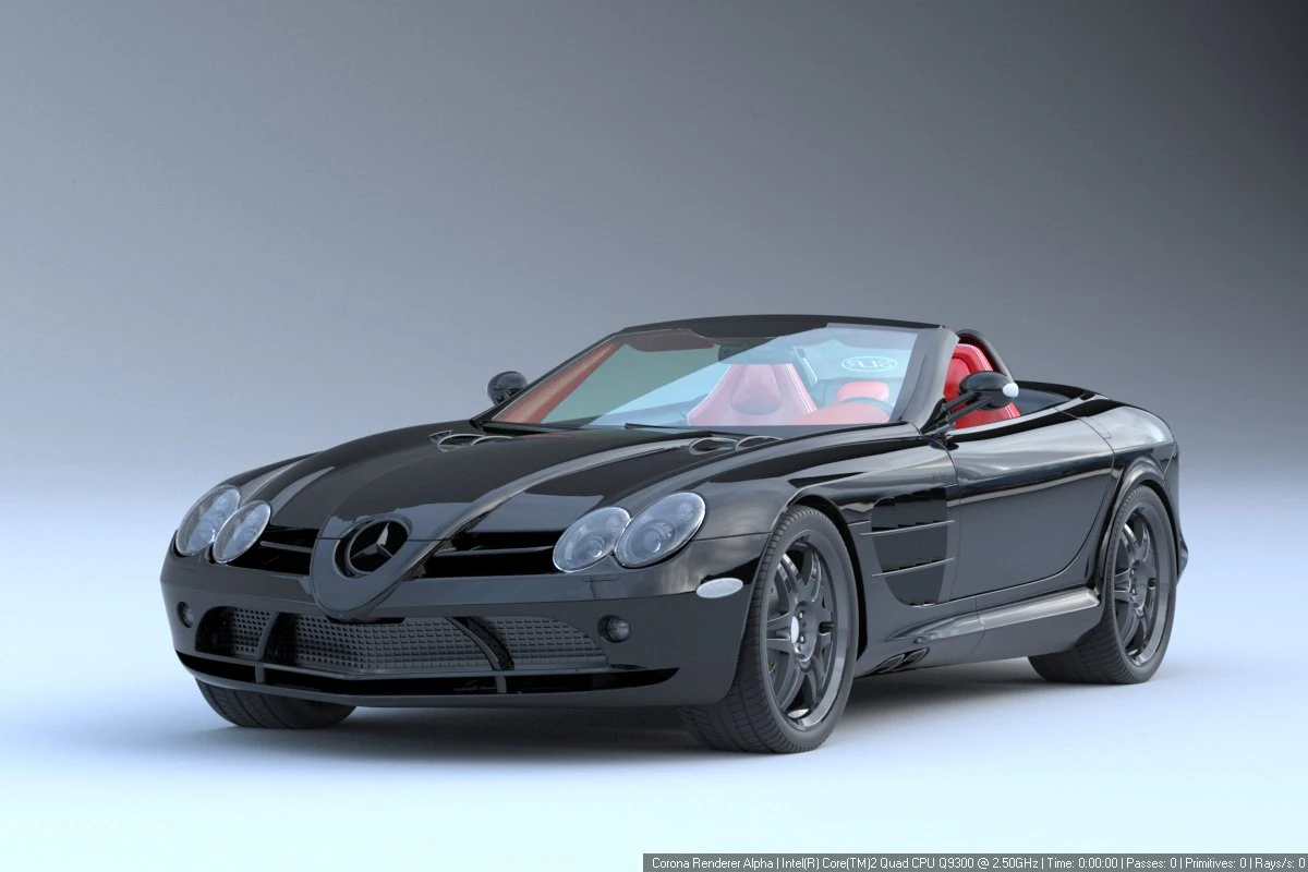 mercedesbenz slr mclaren 3D Model .c4d .max .obj .3ds .fbx .stl .blend 