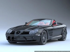 mercedes benz slr 3D Model