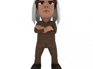 low poly indian 3D Модель