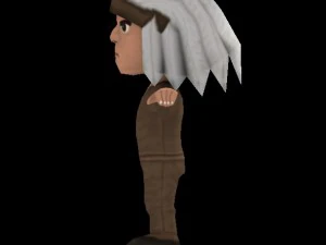 low poly indian 3D Model