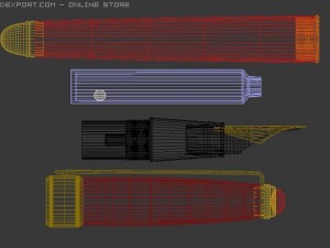 enzo varini fountain pen Model 3D
