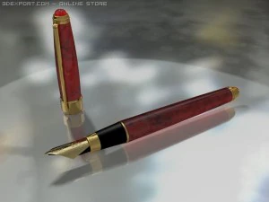 enzo varini fountain pen 3D Model