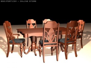 dining 3Dモデル