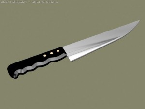 Knife 3D Model
