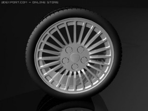 wheel24545r19 3D Model