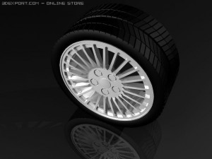 wheel24545r19 3D Model