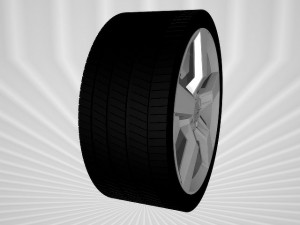 camaro wheel 3D Model