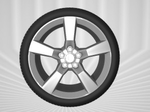 camaro wheel 3D Model
