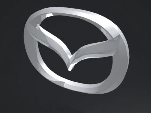 logo Mazda Modello 3D