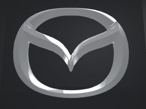 mazda logo 3D 모델