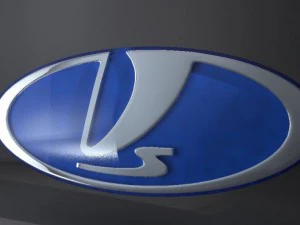 logo lada vaz 3D Model