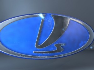logo lada vaz 3Dモデル