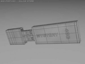 usb flash driver 3D Model