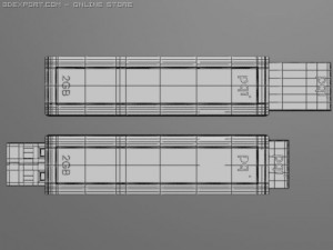 usb flash driver 3D Модель