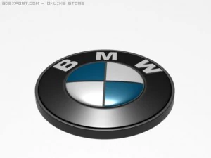 bmw logo 3d 3D Model