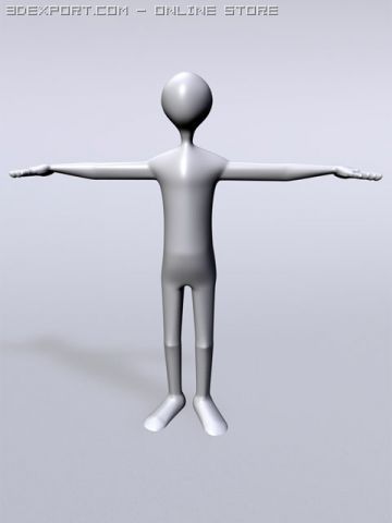 norris 1 3D Модель .c4d .max .obj .3ds .fbx .stl .blend
