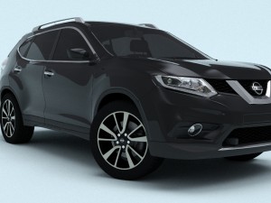 nissan x-trail 2016 3D Model