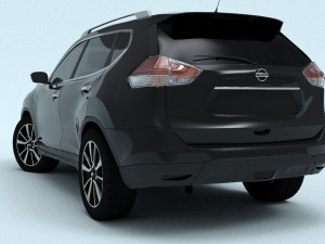 nissan x-trail 2016 3D Model