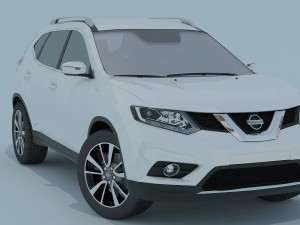 nissan x-trail 2016 3D Model