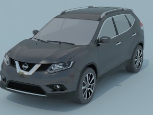 nissan x-trail 2016 3D Model