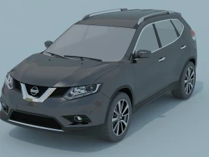 nissan x-trail 2016 3D Model