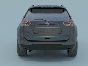 nissan x-trail 2016 3D Model