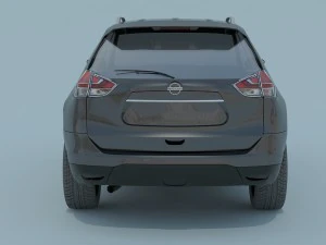 nissan x-trail 2016 3D Model