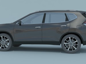 nissan x-trail 2016 3D Model