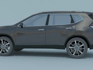 nissan x-trail 2016 3D Model