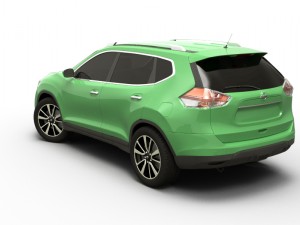 nissan x-trail 2016 3D Model