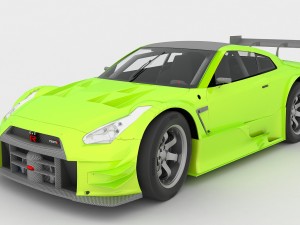 nissan gtr r35 nismo 3D Model