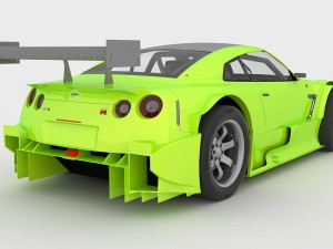 nissan gtr r35 nismo Modèle 3D