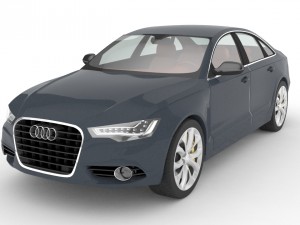 audi a6 2008 3D Model